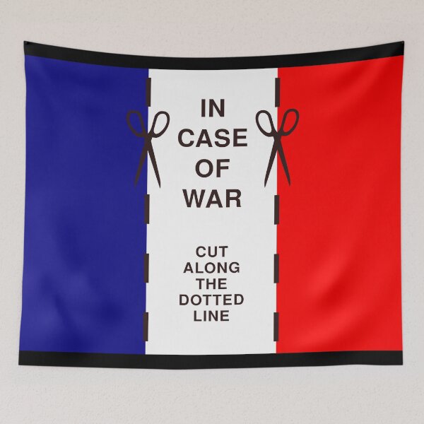 Item preview, In Case of War - Cut Along The Dotted Line designed and sold by SolarCross.