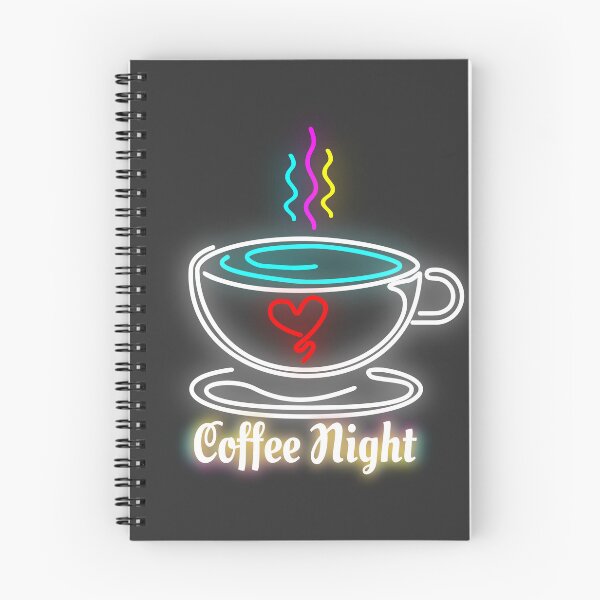 Item preview, coffee night designed and sold by GhostInkRB.