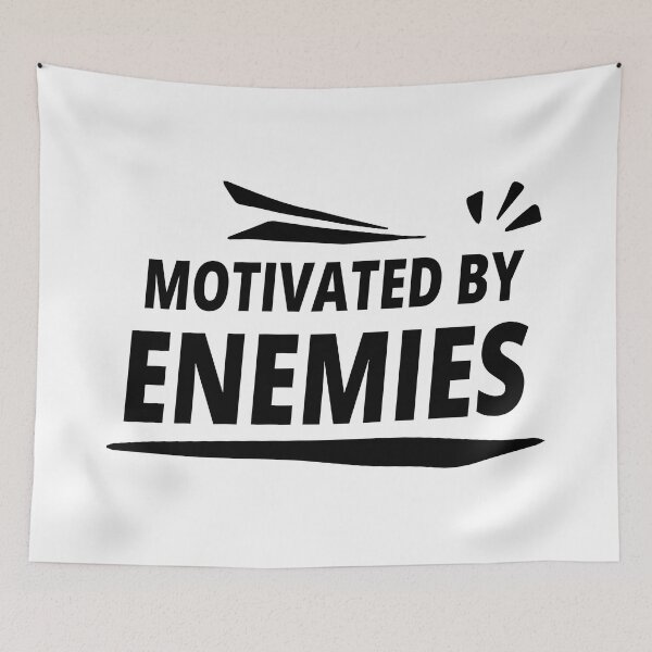 Item preview, Motivated by Enemies designed and sold by treasure-crafts.