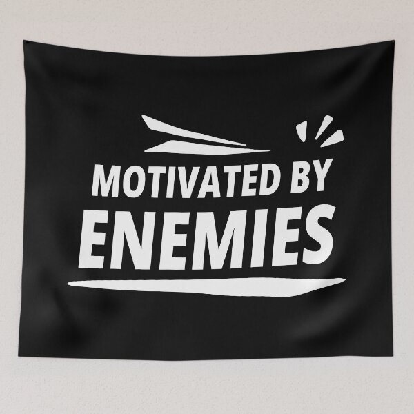 Item preview, Motivated by Enemies designed and sold by treasure-crafts.