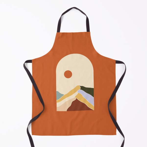 Item preview, Abstract Minimalist modern art landscape, boho design in earth tone colors 4 designed and sold by vishalraifx.