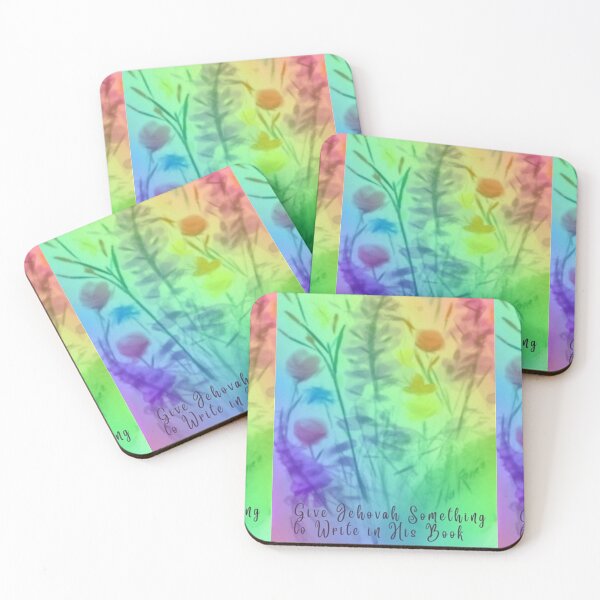 Item preview, Rainbow Floral Meditate on God's Name designed and sold by IvaRenee.
