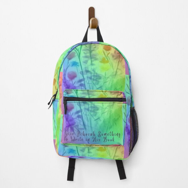 Item preview, Rainbow Floral Meditate on God's Name designed and sold by IvaRenee.