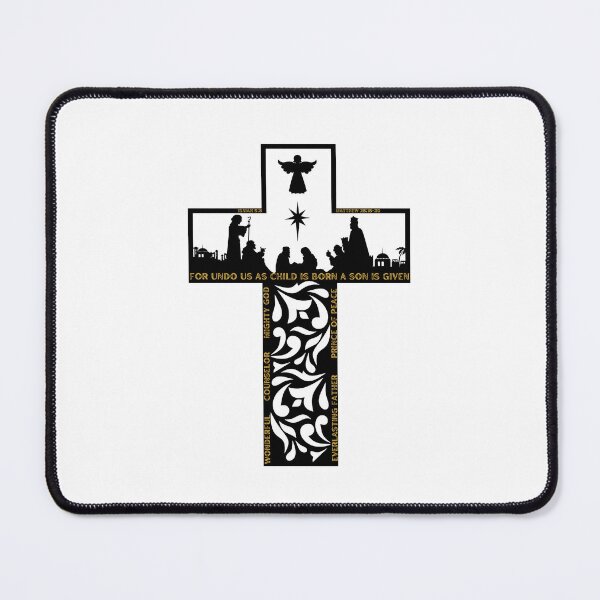 Item preview, Cross Nativity Isaiah Promised Son and King designed and sold by NonPCTruths.