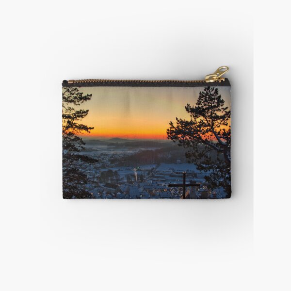 Item preview, Clear sunset over Velburg/Upper Palatinate/Germany designed and sold by frankuffmann.