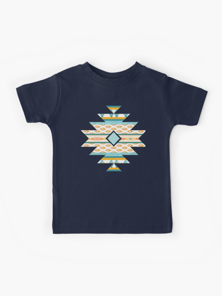 RDHCT112 Blue Aztec Banner Tee