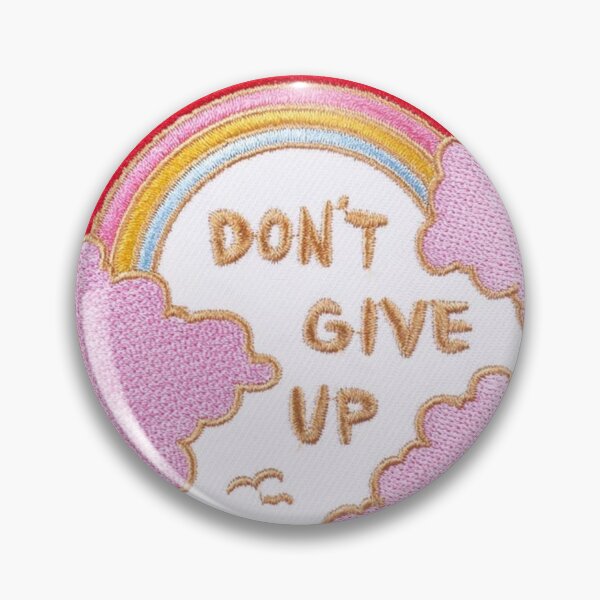 Item preview, Don't Give Up Sticker designed and sold by designolo.