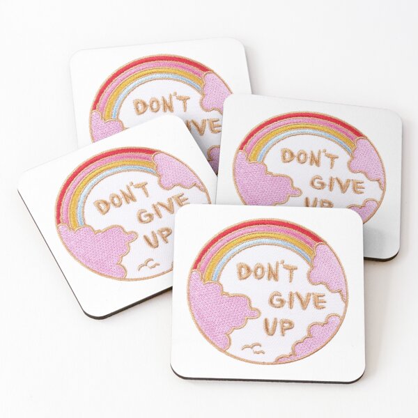 Item preview, Don't Give Up Sticker designed and sold by designolo.
