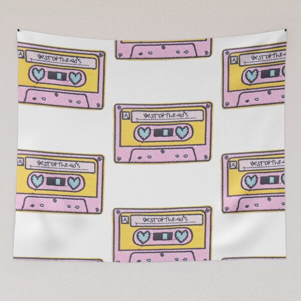 Item preview, Pink Cassette Sticker designed and sold by designolo.
