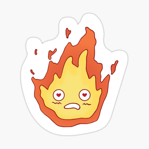 Fire demon in love Sticker