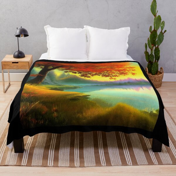 Item preview, Mountain Lake Forest 18B - Throw Pillows and Prints.  designed and sold by ScatterHub.