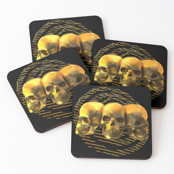 Item preview, GOLDEN SKULL DESIGN designed and sold by SAM FRITA.