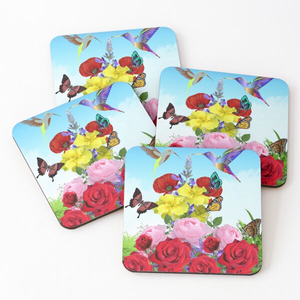 Item preview, Flowers Bird Butterfly  designed and sold by RBToper.