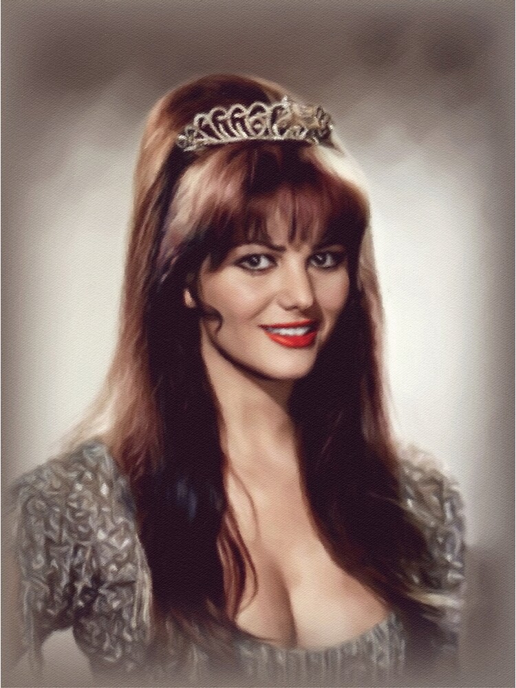 Claudia Cardinale, Actress" Poster for Sale by Hollywoodize | Redbubble