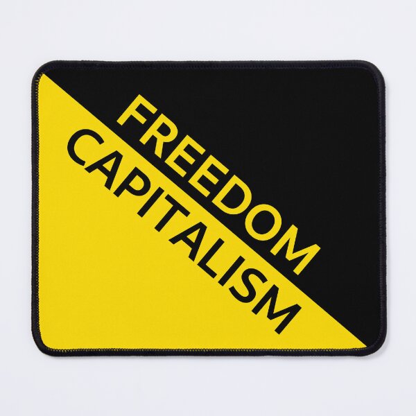 Item preview, Anarcho-Capitalism Flag - Capitalism is Freedom designed and sold by SolarCross.