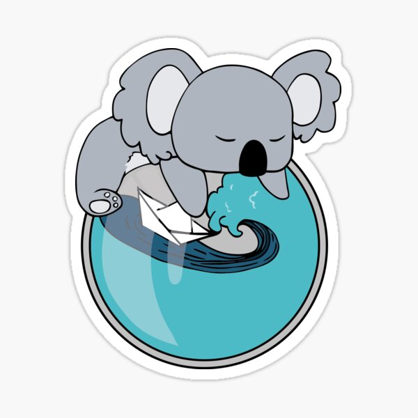 Koala bubble Sticker