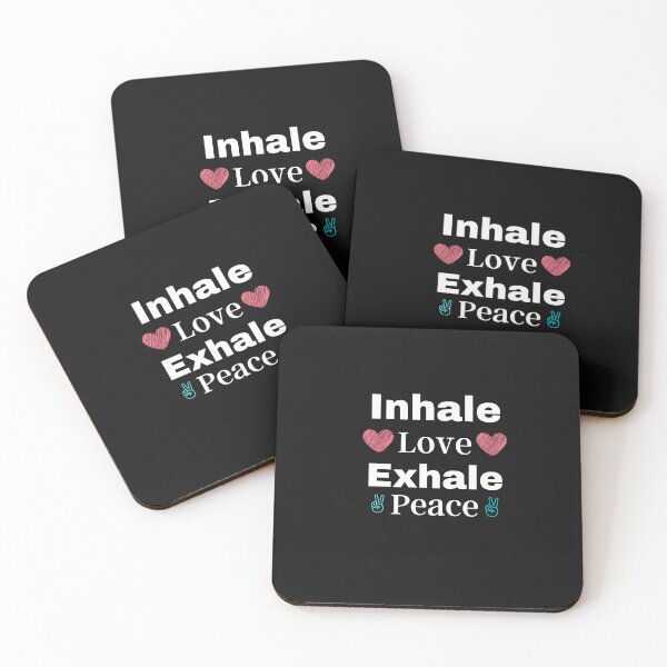 Item preview, Inhale love exhale peace designed and sold by motivationhood.