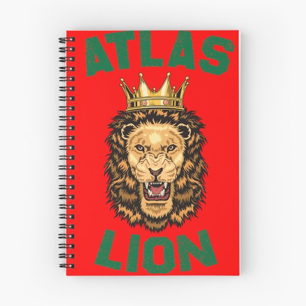 Aperçu de l'œuvre Maroc Football Atlas Lion Maroc Maillot créée et vendue par coatstar.