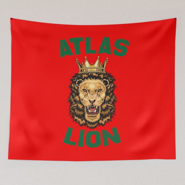 Item preview, Morocco Football Atlas Lion Morocco Jersey   designed and sold by coatstar.