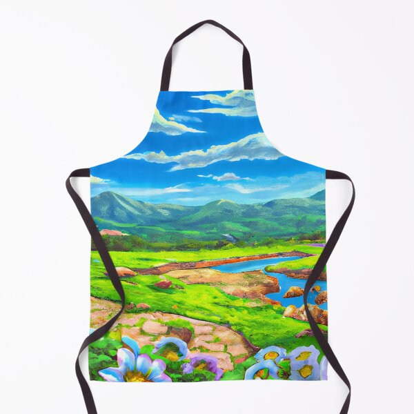 Item preview, Beautiful Landscape Garden over a Cloudy Sky. ! designed and sold by DEKA777.