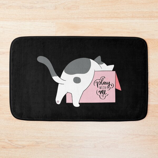 Item preview, Funny Cat Play With Me designed and sold by ZubiyaArt.