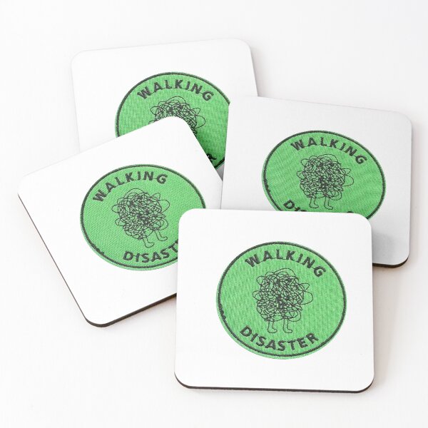 Item preview, Walking Disaster Sticker designed and sold by designolo.