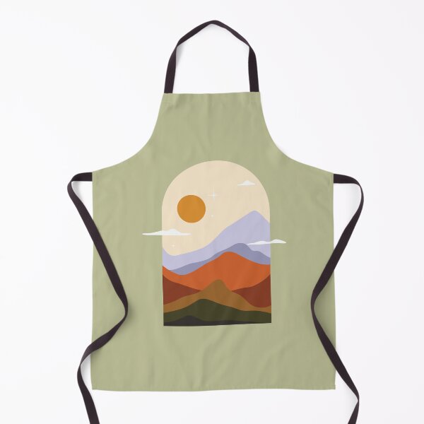 Item preview, Abstract Minimalist modern art landscape, boho design in earth tone colors 11 designed and sold by vishalraifx.
