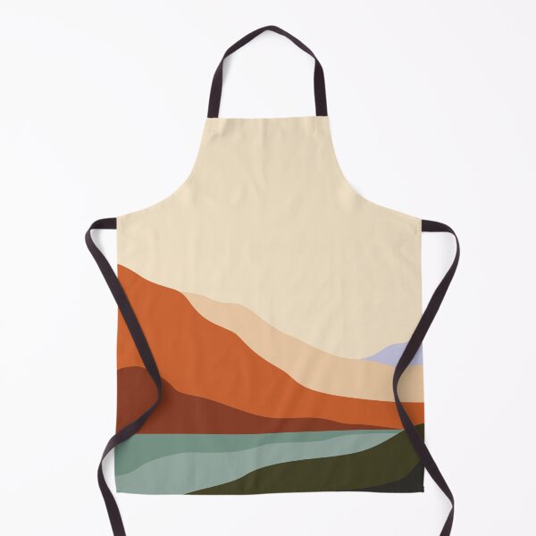 Item preview, Abstract Minimalist modern art landscape, boho design in earth tone colors 12 designed and sold by vishalraifx.