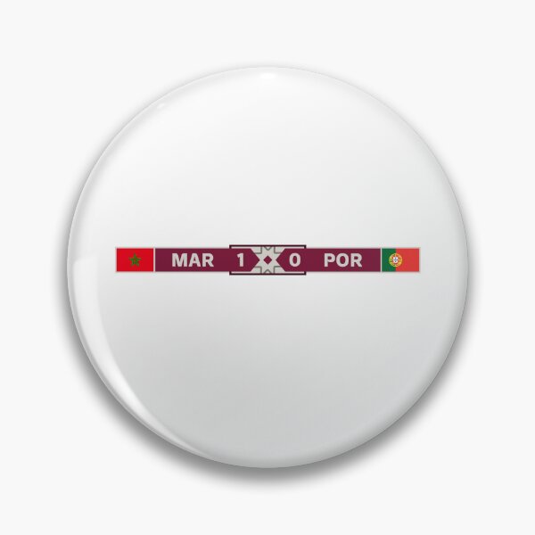 Item preview, Morocco vs Portugal Score Card World Cup 2022 designed and sold by ButterDearie.