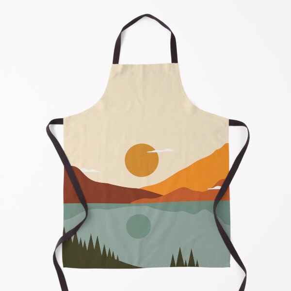 Item preview, Abstract Minimalist modern art landscape, boho design in earth tone colors 14 designed and sold by vishalraifx.