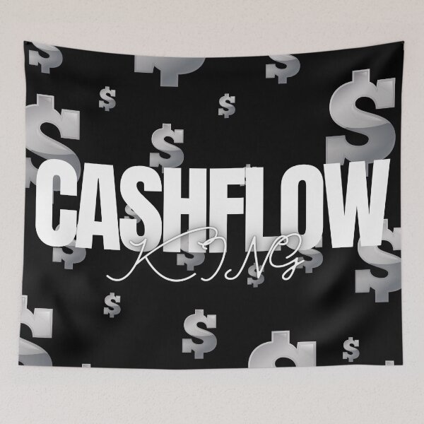 Item preview, CASHFLOW KING poster designed and sold by KingsManKind.