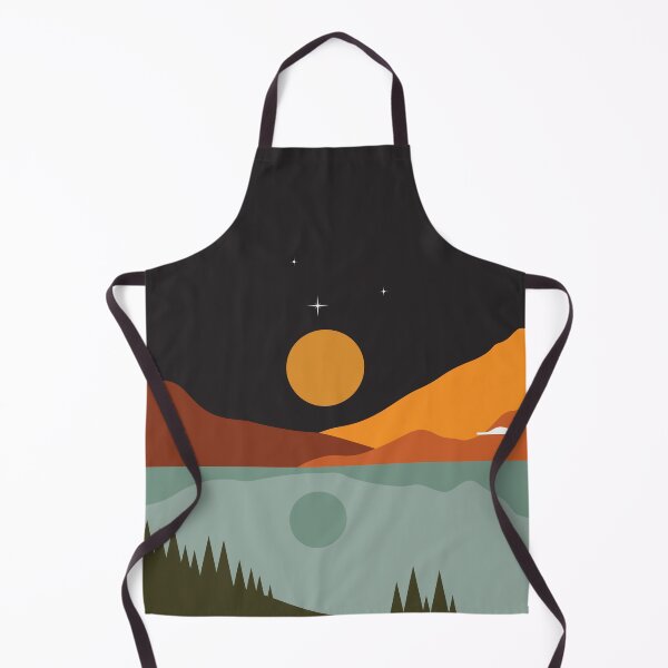 Item preview, Abstract Minimalist modern art landscape, boho design in earth tone colors 15 designed and sold by vishalraifx.