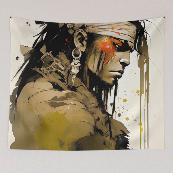 Item preview, Native Warrior designed and sold by Ottaviana.