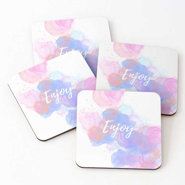 Item preview, Minimalist poster quote "Enjoy" designed and sold by NKG-illus.