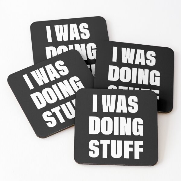 Item preview, I Was Doing Stuff Funny Couple I'm Stuff designed and sold by donvector.