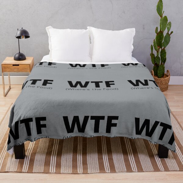 Item preview, WTF (Where's The Food)! This Is For All Of The Food Lovers Out There! designed and sold by joysandone.
