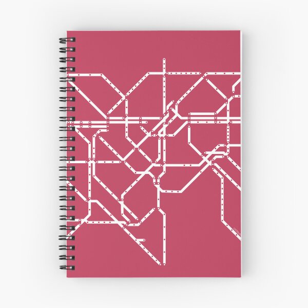 Item preview, subway map viva magenta  designed and sold by Claudio Pepper.