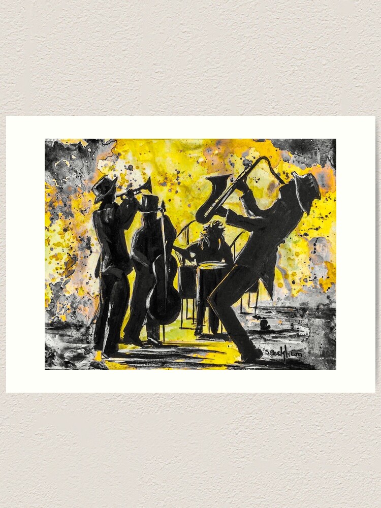 Jazz On in Grey and Yellow