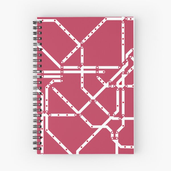 Item preview, subway map magenta viva designed and sold by Claudio Pepper.