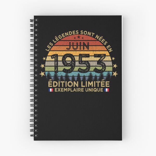 Item preview, Anniversaire 70 Ans Les Legendes Sont Nees en Juin 1953 designed and sold by cssdru.