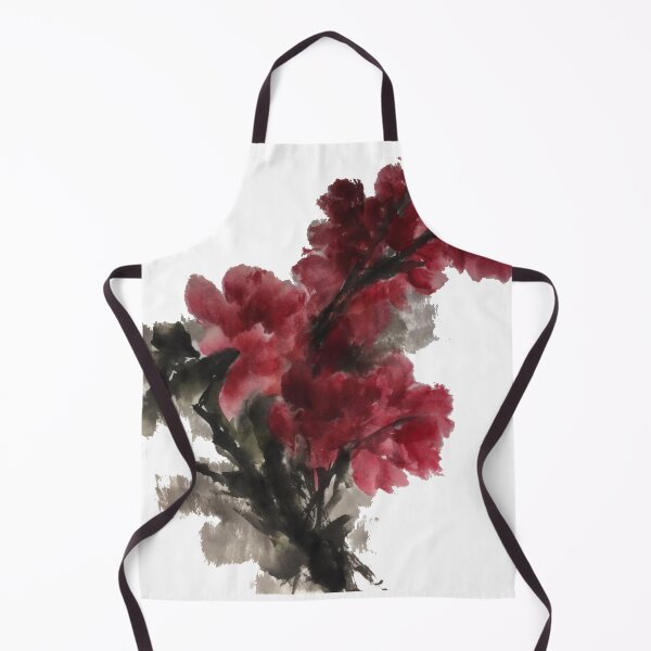 Item preview, chinese painting "flowers dark purple" designed and sold by Leo-Fein.