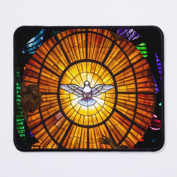 Item preview, Holy Spirit Dove Stained Glass Design designed and sold by NonPCTruths.