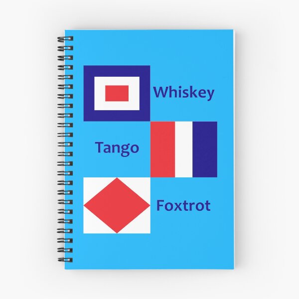 Item preview, Whiskey Tango Foxtrot - Flags designed and sold by tehwolfeh.