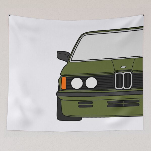 Item preview, E21 Classic 1975–1983 olive green color designed and sold by EdimDesign.