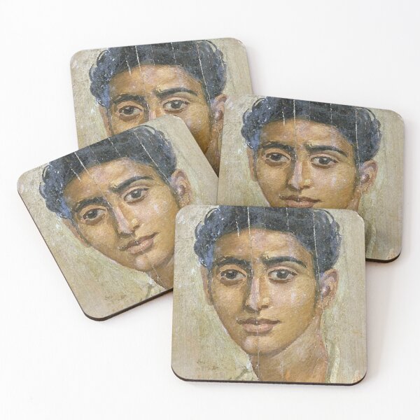 Item preview, Fayoum Ancient Egyptian mummy portrait  designed and sold by emhoteb.