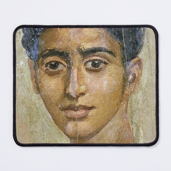 Item preview, Fayoum Ancient Egyptian mummy portrait  designed and sold by emhoteb.