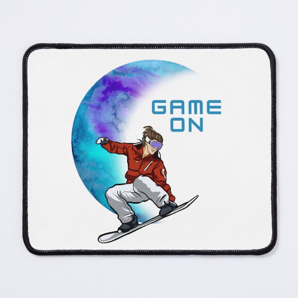 Item preview, SNOWBOARDING GAME ON designed and sold by NappyOwl.