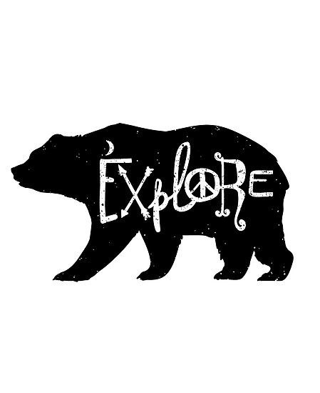 Explore California Bear With Moon And Arrows By MagneticMama Explore California Bear With Moon And Arrows By MagneticMama
