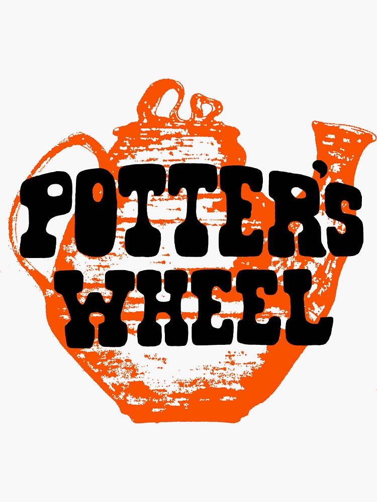 "Potter's Wheel" Sticker for Sale by ceramicshirts Redbubble