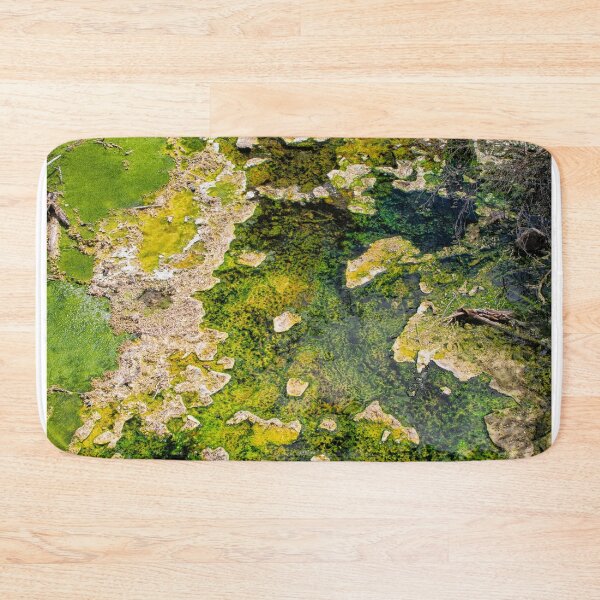 Item preview, Green algae abstract in Rotorua designed and sold by Photopat.